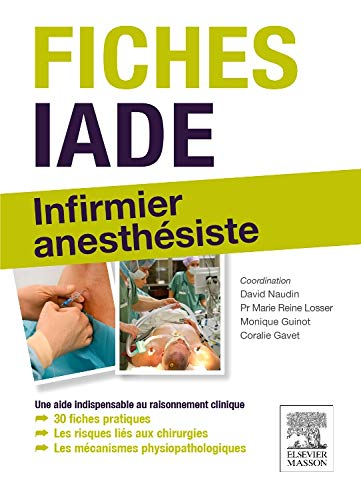 Fiches IADE : infirmier anesthésiste