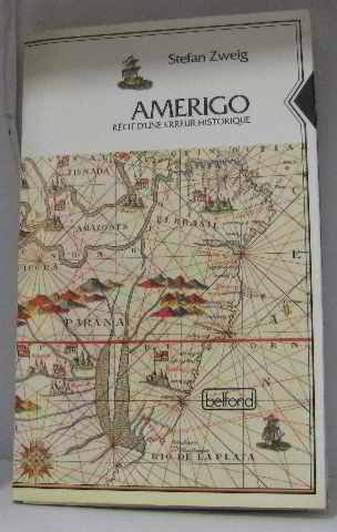 Amerigo : récit d'une erreur historique