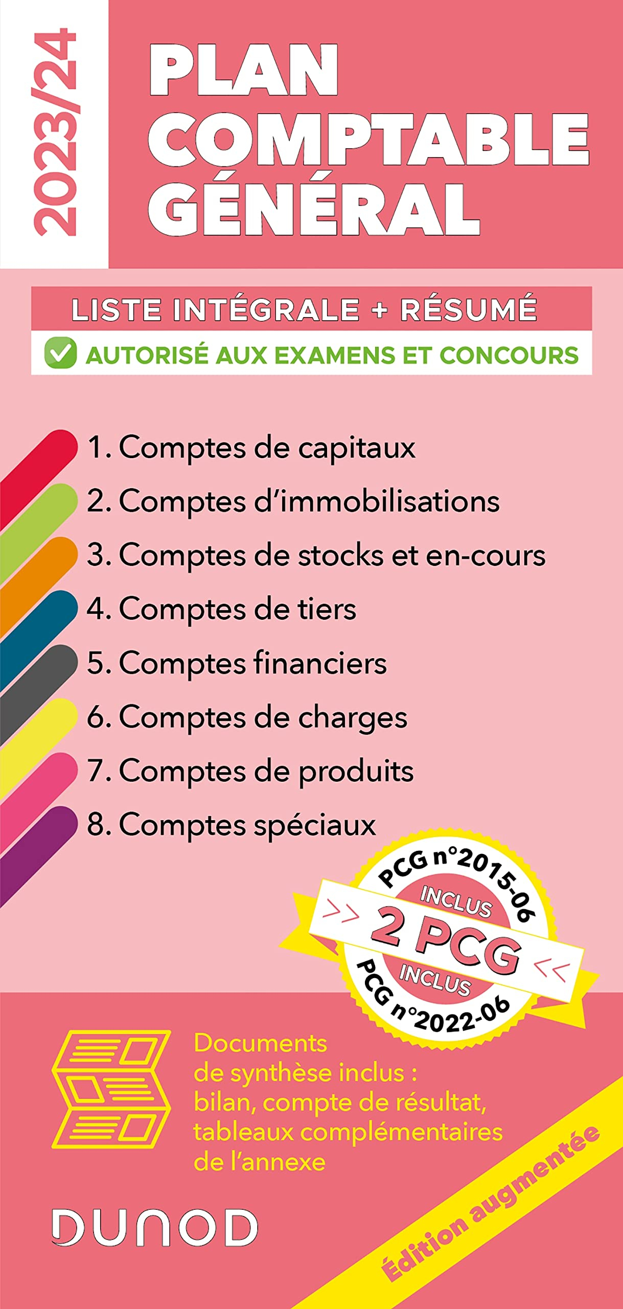 Plan comptable général 2023-2024 : liste intégrale + résumé