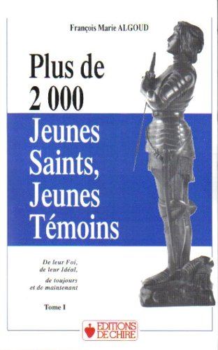 Plus de 2.000 jeunes saints, jeunes témoins de leur foi, de leur idéal de toujours et de maintenant