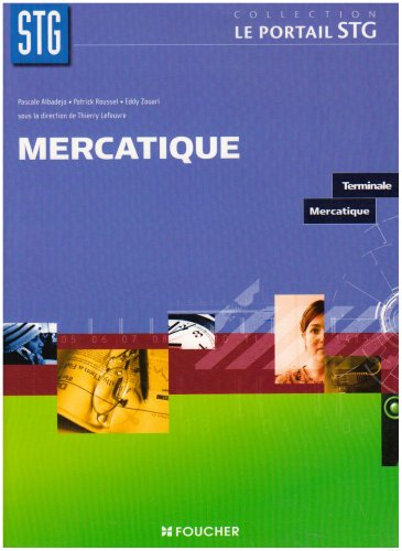 Mercatique, STG terminale mercatique