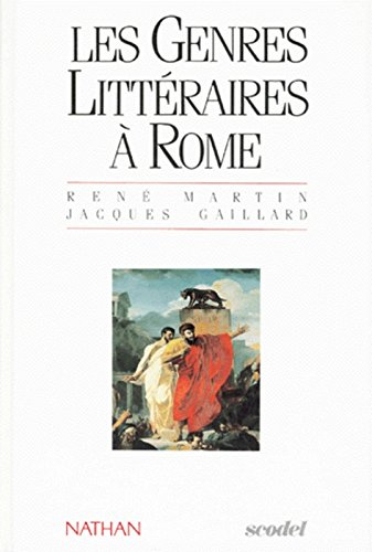 les genres littéraires à rome