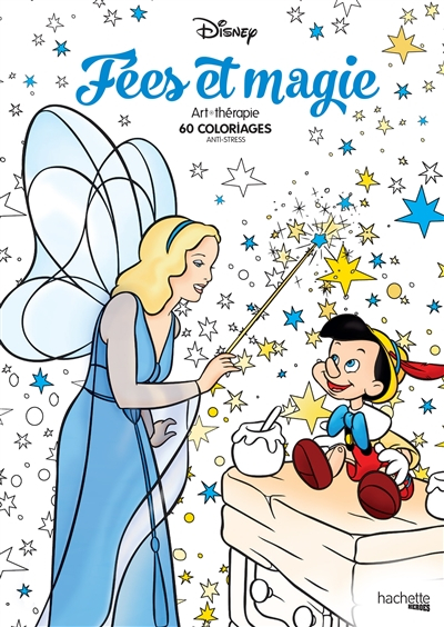 Fées et magie : 60 coloriages anti-stress