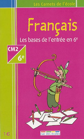 Français CM2-6e : les bases de l'entrée en 6e