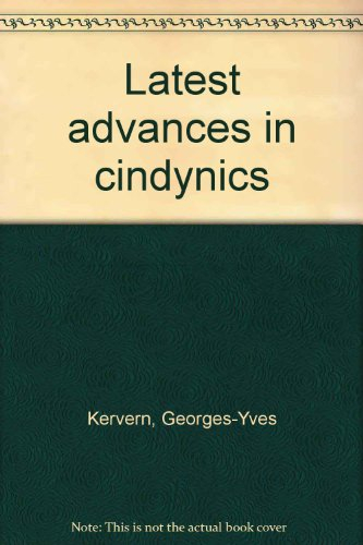 Latest advances in cindynics
