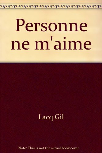 personne ne m'aime