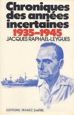 chroniques des annees incertaines