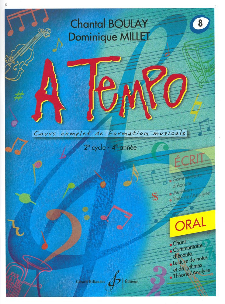 A tempo - partie orale - volume 8