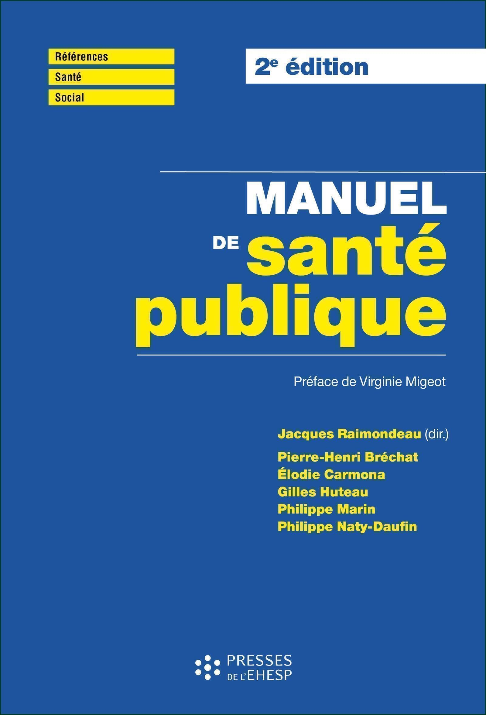 Manuel de santé publique : connaissances, enjeux et défis