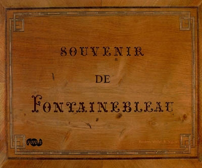 Souvenir de Fontainebleau : album d'estampes éditées à l'époque romantique par Claude-François Denec