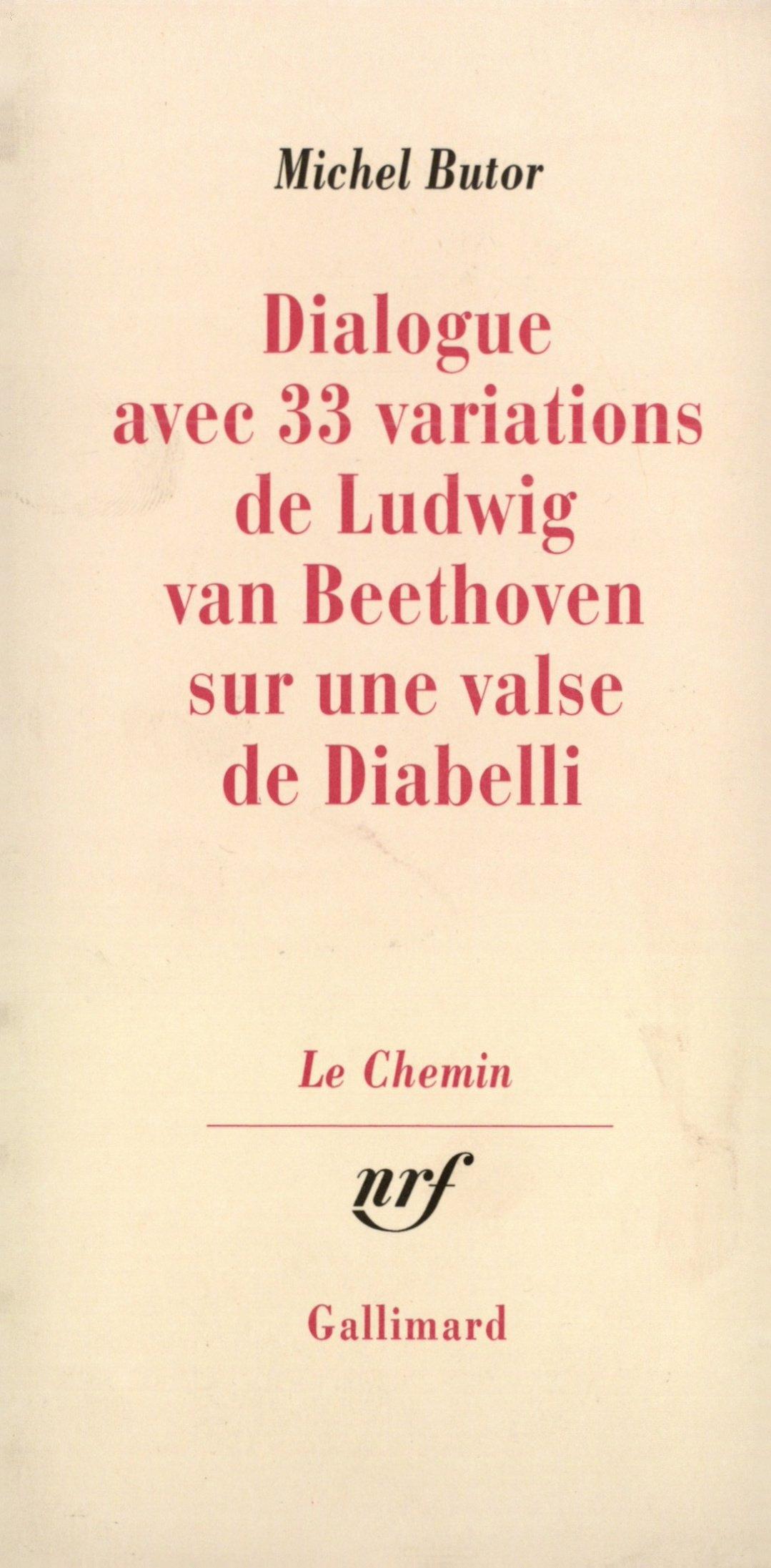 Dialogue avec 33 variations de Ludwig von Beethoven sur une valse de Diabelli
