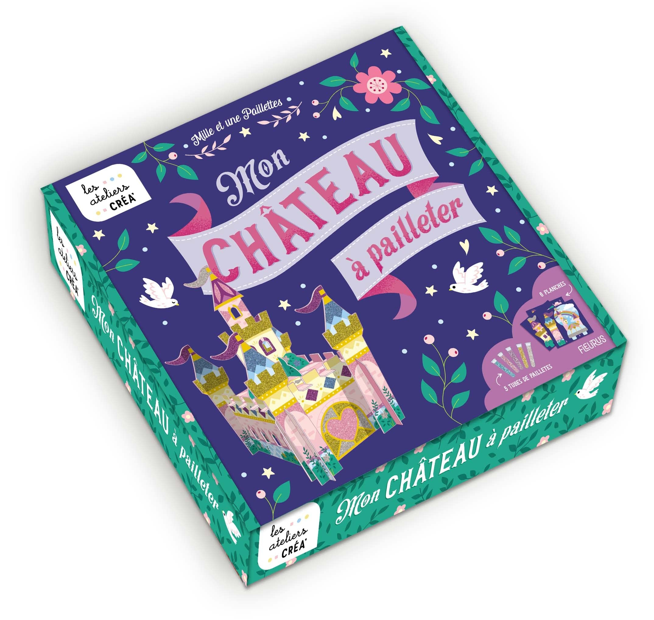 Mon château à pailleter : mille et une paillettes