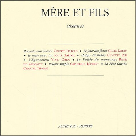 Mère et fils