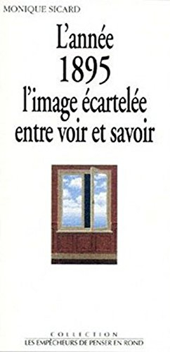 L'année 1895, l'image écartelée entre voir et savoir