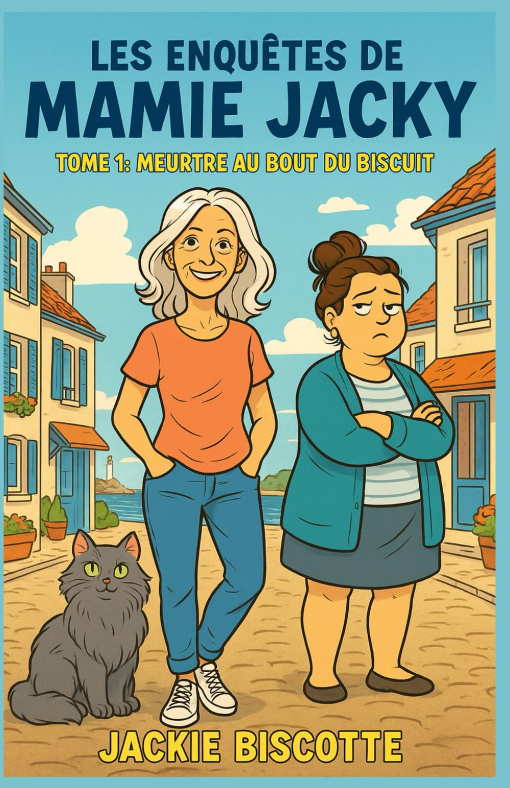 Les Enquêtes de Mamie Jacky Tome 1 : Meurtre au Bout du Biscuit: Un cosy mystery plein d’humour, de 
