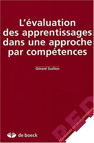 L'évaluation des apprentissages dans une approche par compétences
