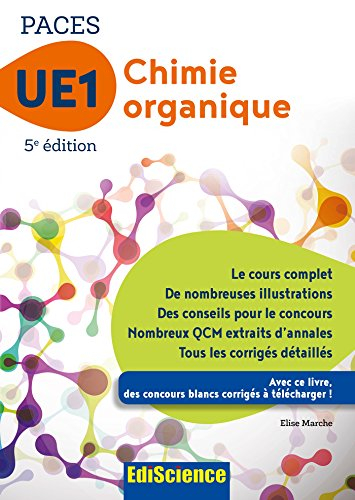 Chimie organique UE1 PACES