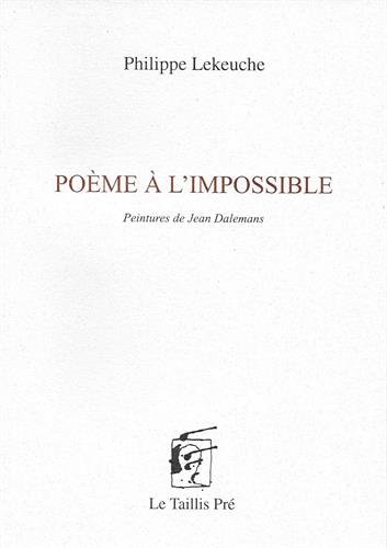 Poème à l'impossible