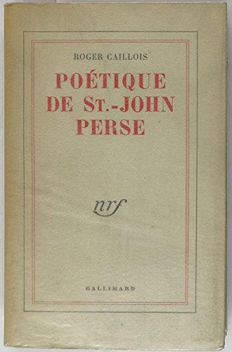 Poétique de Saint-John Perse