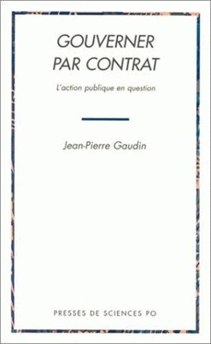 Gouverner par contrat : l'action publique en question