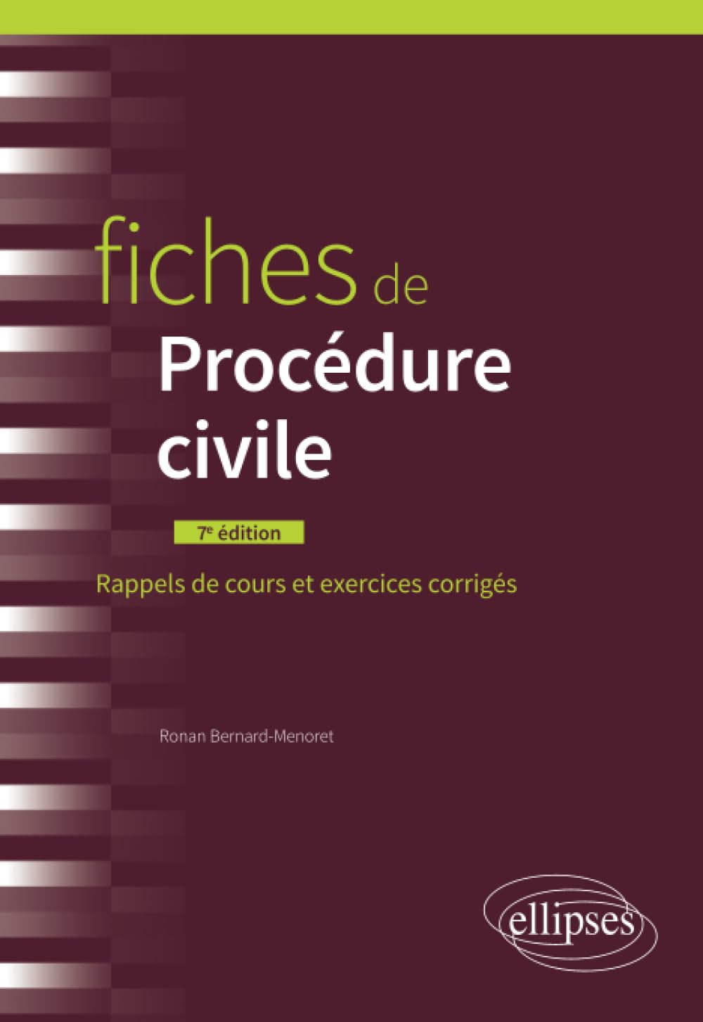 Fiches de procédure civile : rappels de cours et exercices corrigés