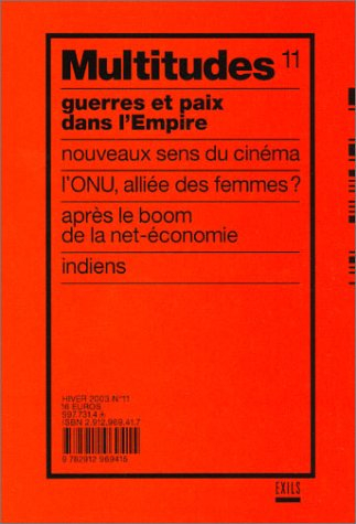 Multitudes, n° 11. Etat de guerre interne, politiques de contrôle