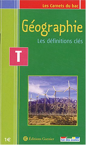 Géographie terminale : les définitions clés