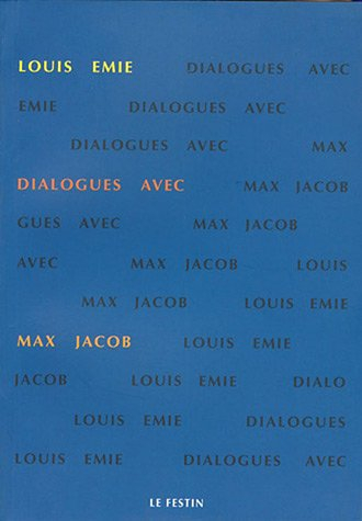 Dialogues avec Max Jacob