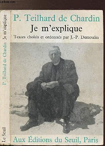 je m'explique
