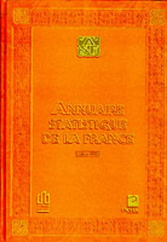 Annuaire statistique de la France 1998