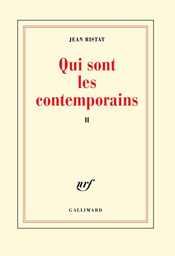 Qui sont les contemporains. Vol. 2