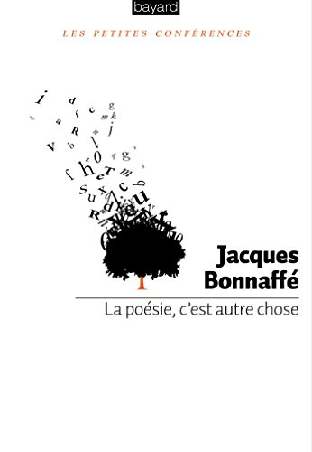 La poésie, c'est autre chose : petite conférence