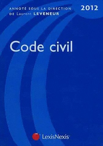 Code civil 2012