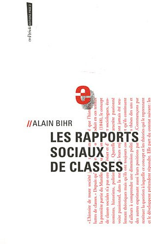 Les rapports sociaux de classes