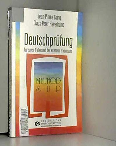 Deutschprüfung : épreuves d'allemand des examens et concours