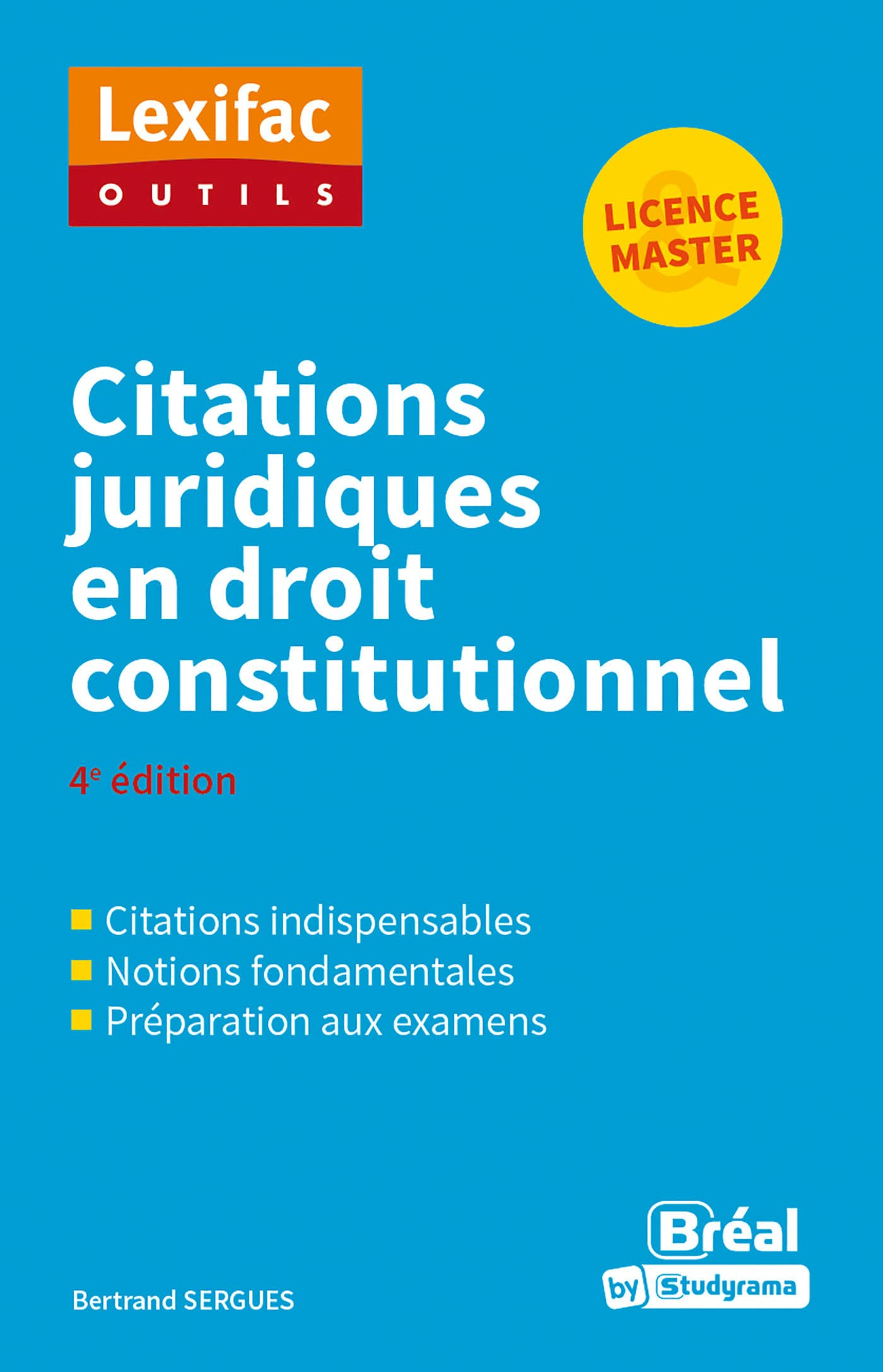 Citations juridiques en droit constitutionnel : licence & master