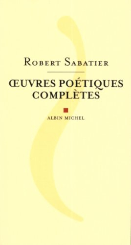 Oeuvres poétiques complètes