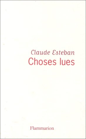 Choses lues