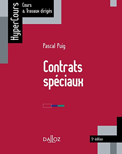Contrats spéciaux