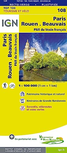 104 - Paris rouen beauvais pnr du vexin francais