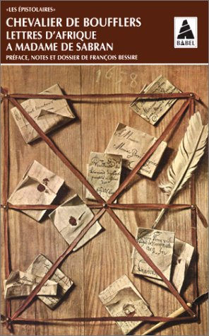 Lettres d'Afrique à Mme de Sabran