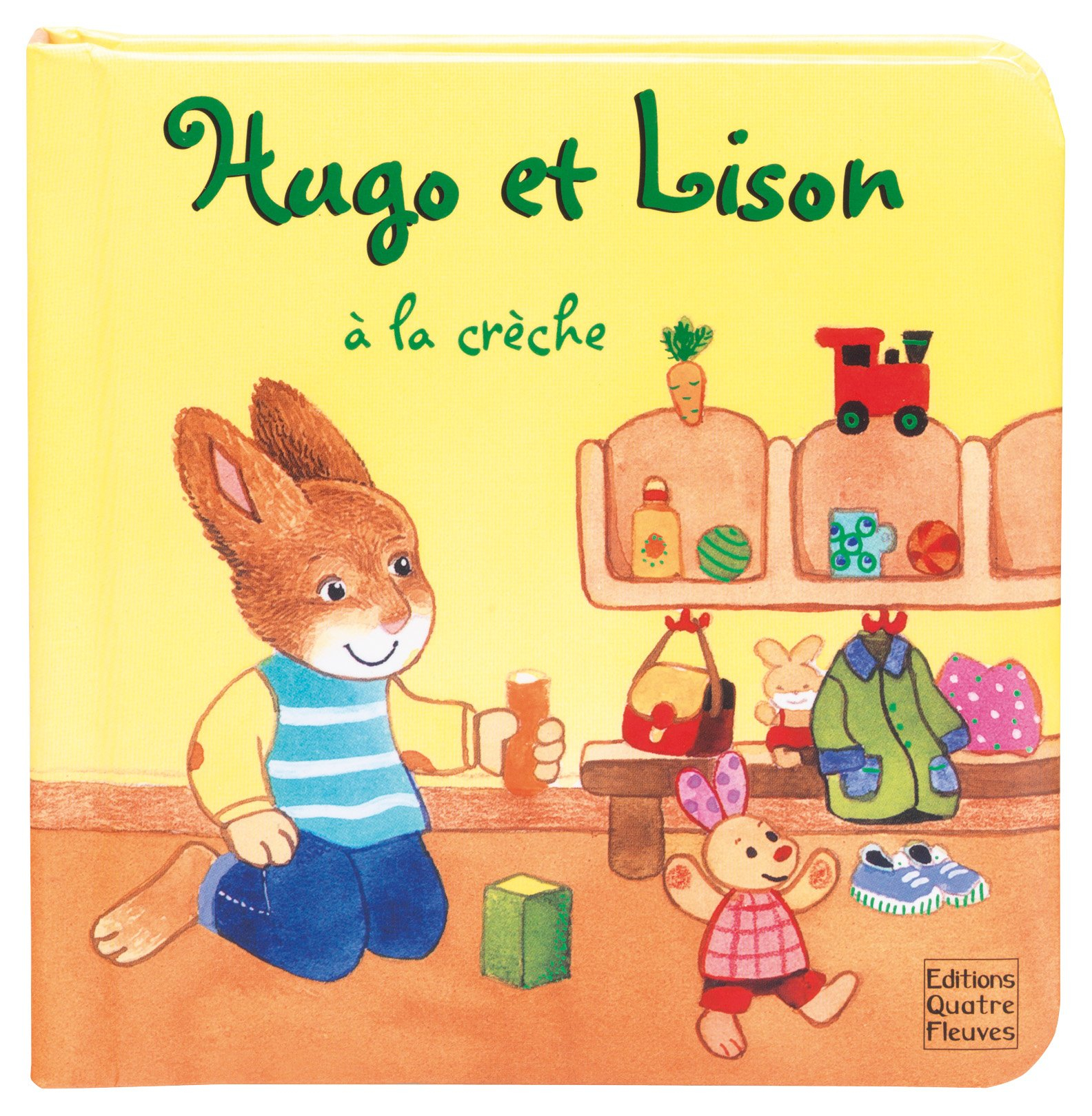Hugo et Lison à la crèche