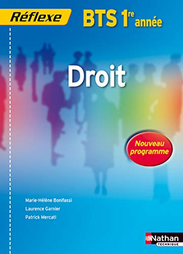 Droit BTS 1re année : manuel de l'élève