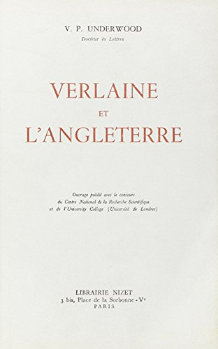 verlaine et l'angleterre
