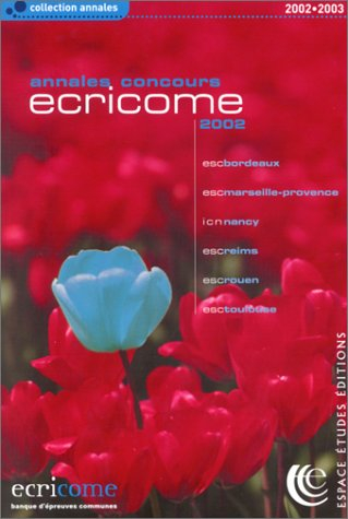 Annales Ecricome, concours 2002