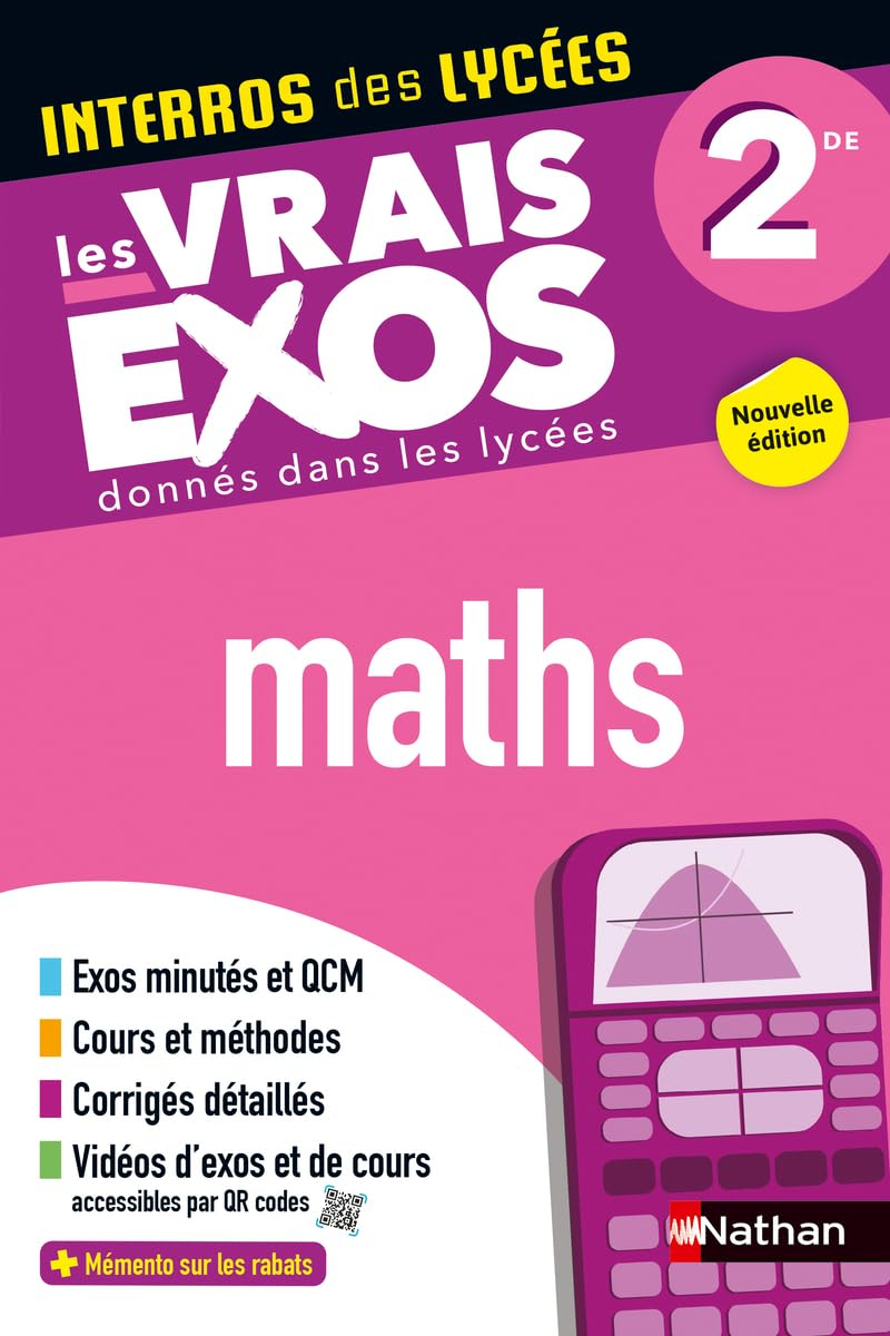 Maths 2de : les vrais exos donnés dans les lycées