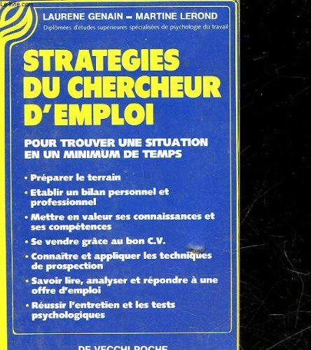 Stratégies du chercheur d'emploi