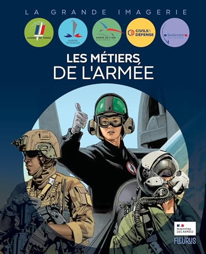 Les métiers de l'armée : armée de terre, Marine nationale, armée de l'air & de l'espace, civils de l