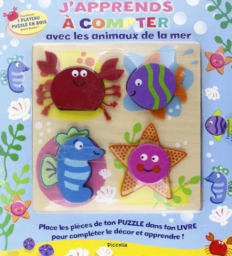 J'apprends à compter avec les animaux de la mer