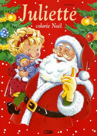 Juliette colorie Noël